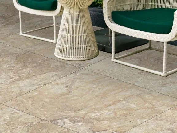 outdoor keramiek tegel multicolor 60x60x3 cm